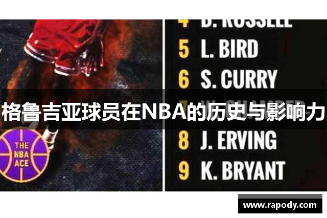 格鲁吉亚球员在NBA的历史与影响力